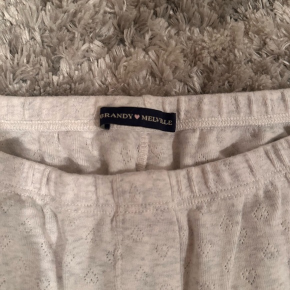 brandy melville heart pajama pants - Picture 2 of 4